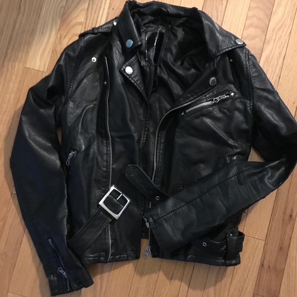 Buffalo Vegan (Faux) Leather Motorcycle Jacket